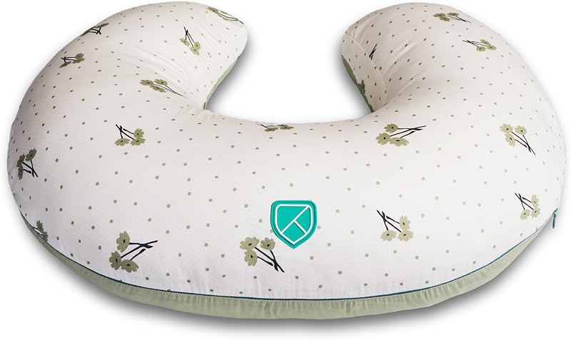 Koala Babycare Baby Nursing Pillow Comfortable and Suitable for All Sizes - Baby Breastfeeding Donut 0-12 Months with 5 Different Uses