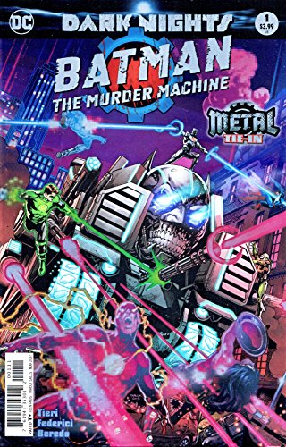 BATMAN THE MURDER MACHINE #1 (METAL) release date 9/27/17