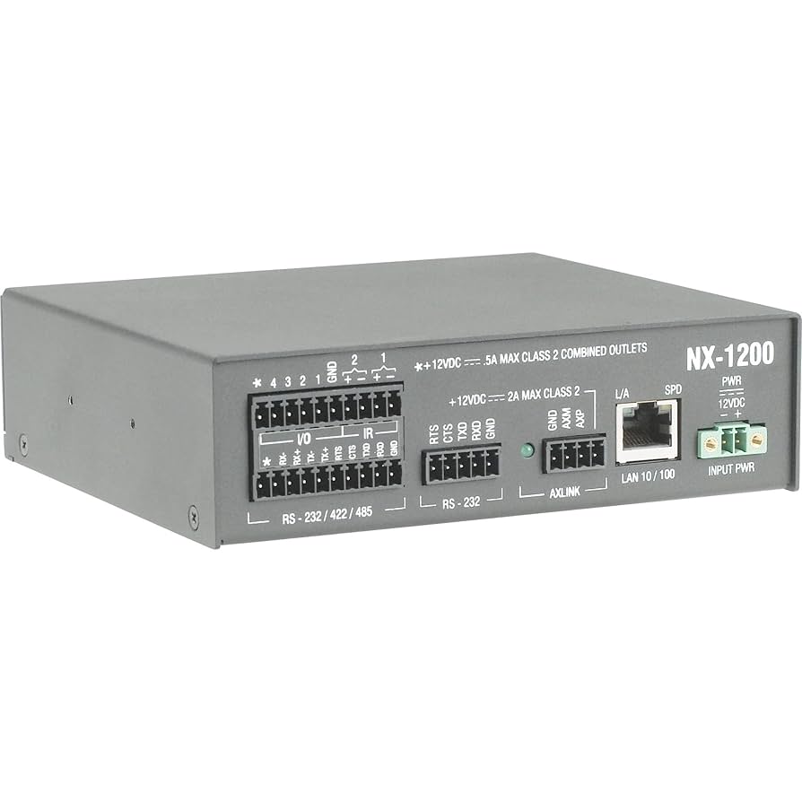 AMX NetLinx NX-1200 NXシステム コントローラー NX-1200 | AMX Audio Video Control Systems | English (US)