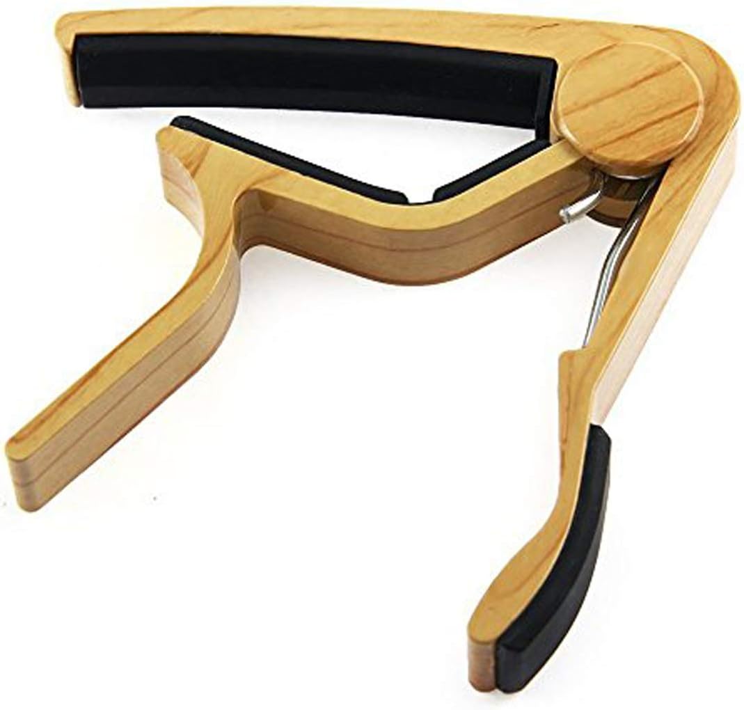 Guitar Capo with 4 Free Guitar Picks for Acoustic and