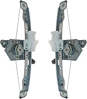 Vista 100 de TRQ Juego de regulador de ventana eléctrica delantera y motor compatible con Ford Ranger 1993-2011 1994-2009 Mazda B2300 1998-2001 B2500 1994-2007