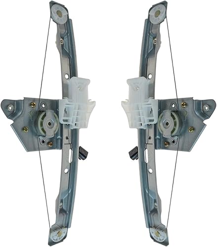 Miniatura 100 de TRQ Juego de regulador de ventana eléctrica delantera y motor compatible con Ford Ranger 1993-2011 1994-2009 Mazda B2300 1998-2001 B2500 1994-2007