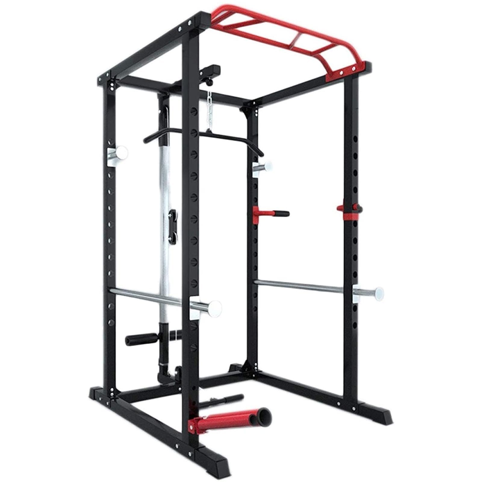 Jaula multifuncional para entrenamiento de fuerza en el gimnasio en casa y entrenamientos de fitness