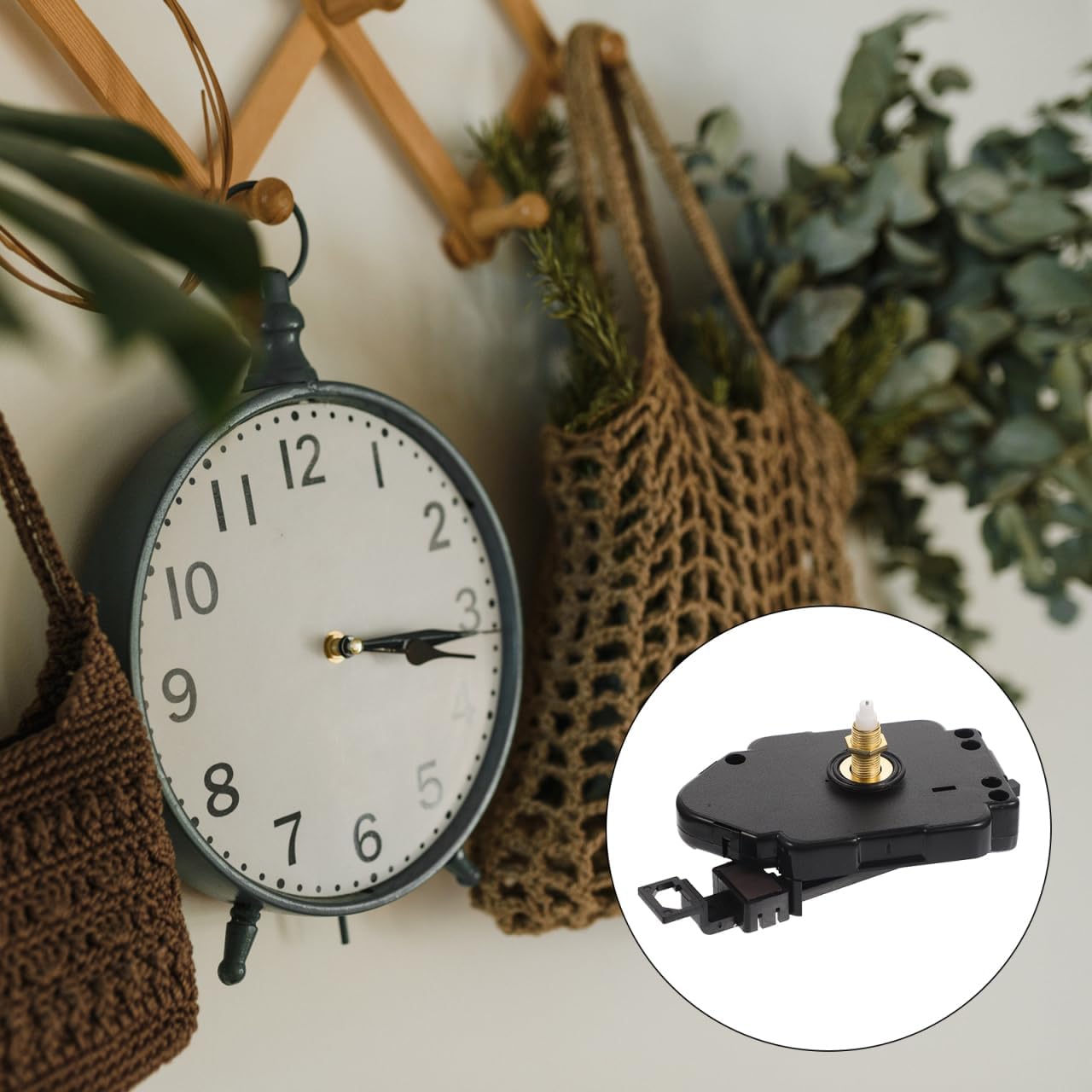 Clock Mechanism Replacement Pendulum Silent 6168 Clock Motor High Torque