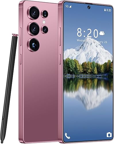 MMY Teléfono celular I25 Ultra desbloqueado, bolígrafo integrado, pantalla HD de 6.99 pulgadas, 16 + 512 GB teléfonos desbloqueados, Android 14