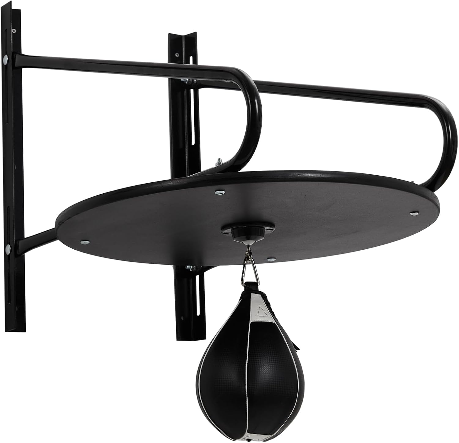 TrailBlaze Speed Bag Platform Kit, Heavy-Duty Adjustable Boxing Speed Bag with 360° Swivel, Height Adjustable Punching Ball for Effective Boxing Training, Wall Mount Speed Punching Bag Set