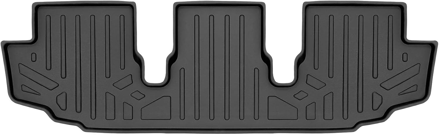 SMARTLINER All Weather Custom Floor Mats 3rd Row Liner Compatible with 2020-2025 Toyota Highlander