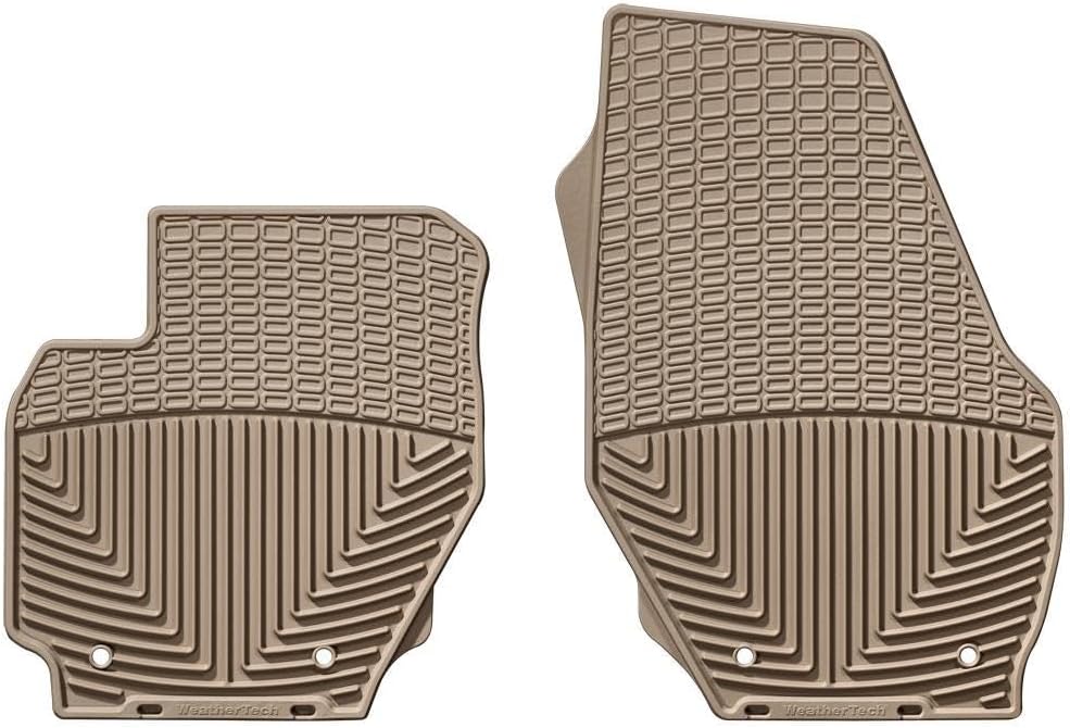 WeatherTech All-Weather Floor Mats for Volvo XC70, S60, S60 Cross Country - 1st Row (W169), Black