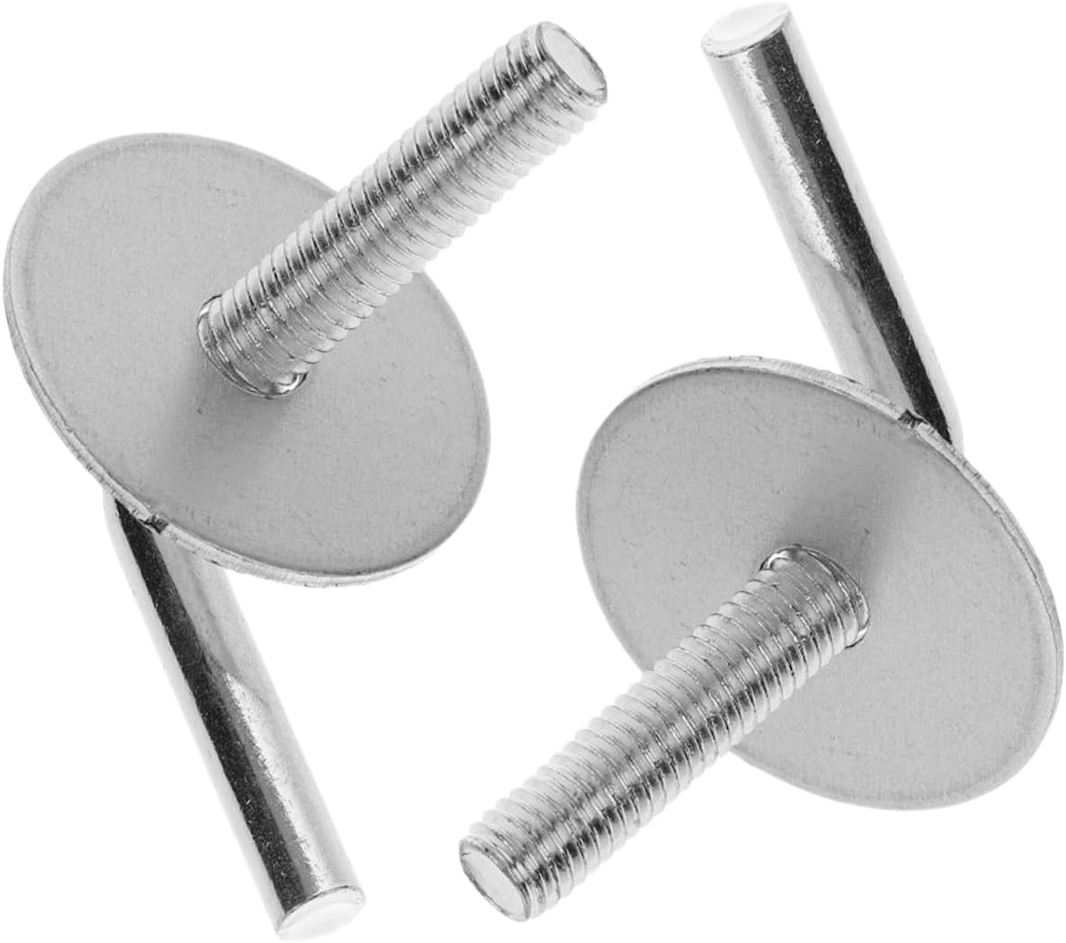 NUOBESTY 2pcs Fan Mounting Bolt Kit Floor Fan Base Fixing Screws 7-shaped Screw Fasteners for Replacement Hardware