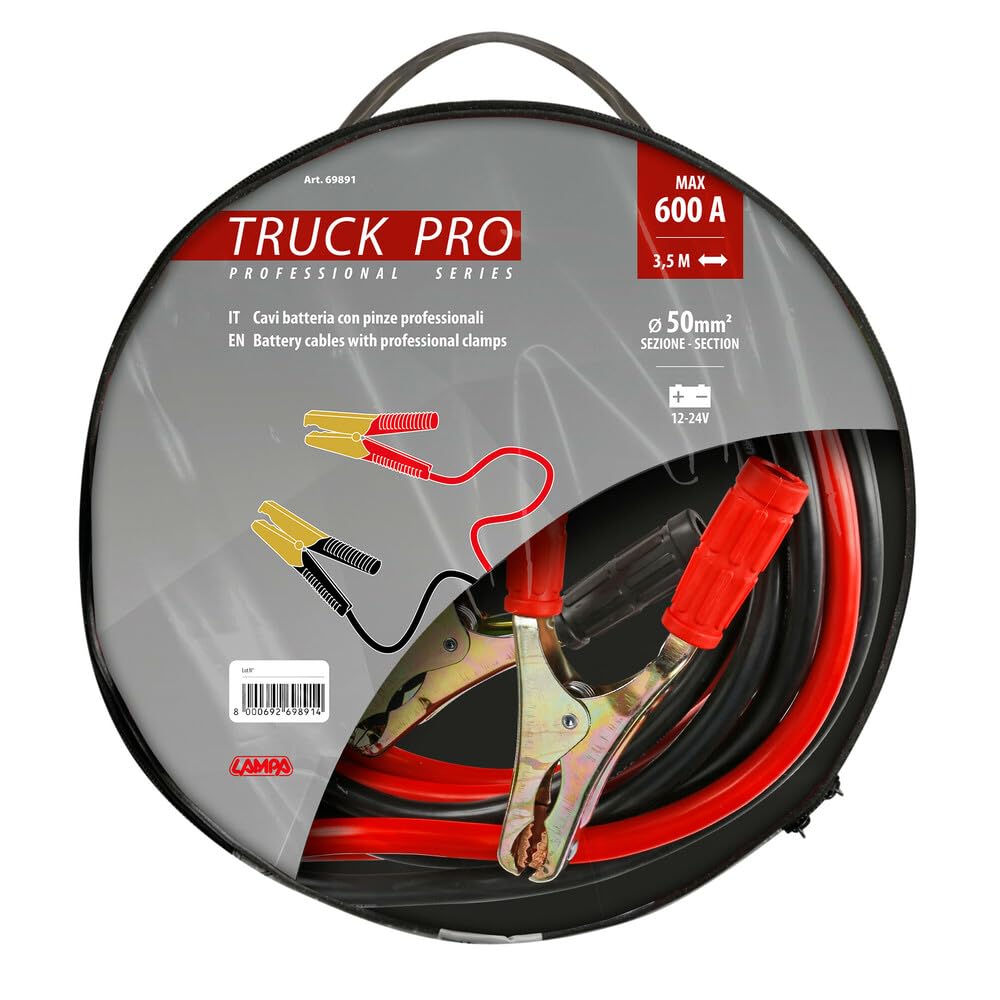 LAMPA 69891 Cables de arranque 600A