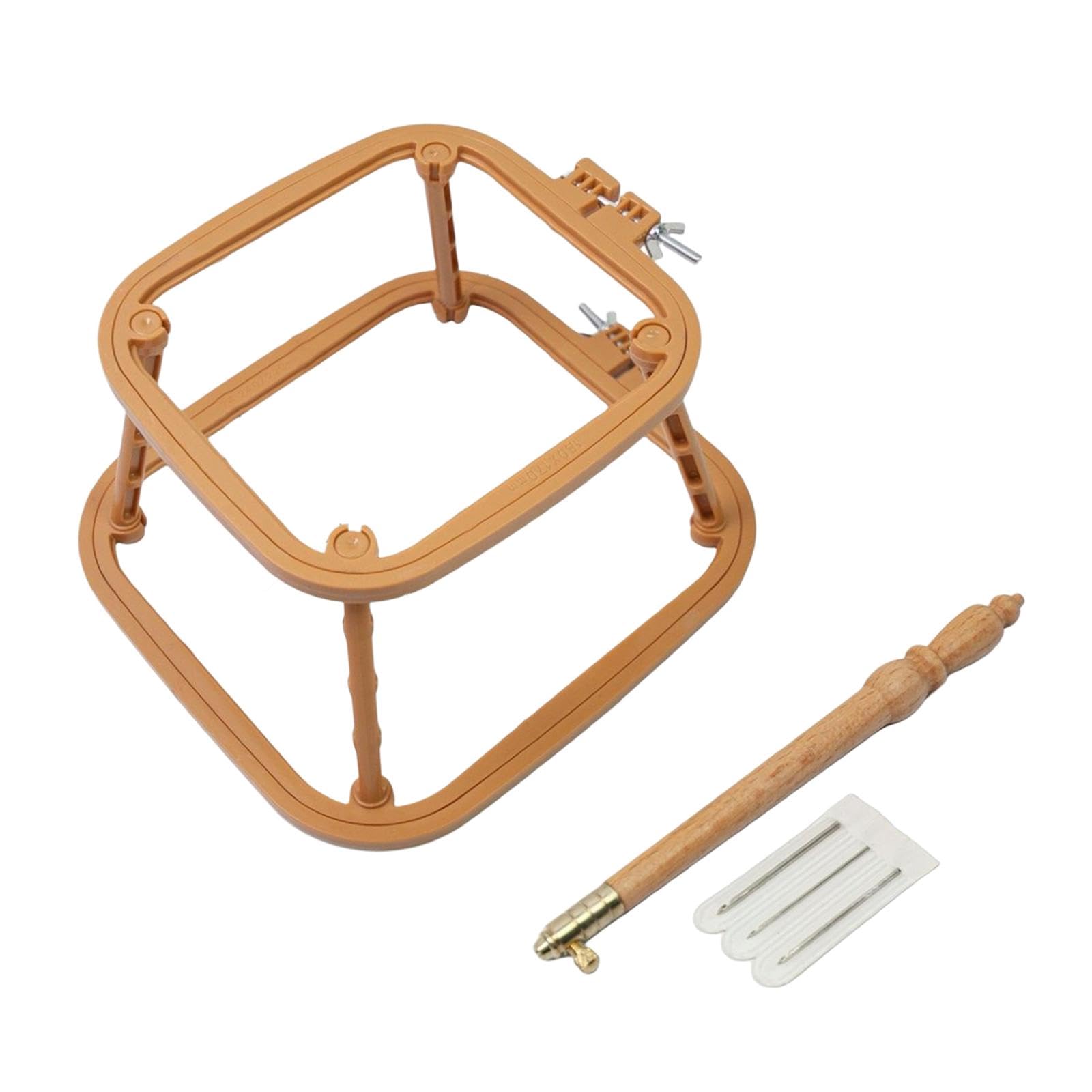 Bnf® Embroidery Table Stand Square Embroidery Hoop for Sewing Quilting Art Crafts Khaki|Crafts|Needlecrafts & Yarn|Embroidery & Cross Stitch|Hand Embroidery Tools & Accs-image-32