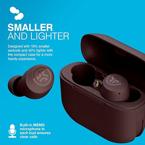 Miniatura 3 de JLab Go Air Tones True Wireless Earbuds Designed with Auto On and Connect, Touch Controls, 32+ Hours Bluetooth Playtime, EQ3 Sound, and Dual