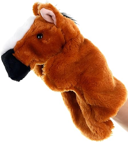 Miniatura 5 de Perro, conejo, elefante, paloma, dragón, cabra, koala, panda, oso, oveja, vaca, 40 tipos de marionetas de mano, animales de peluche, juguetes para