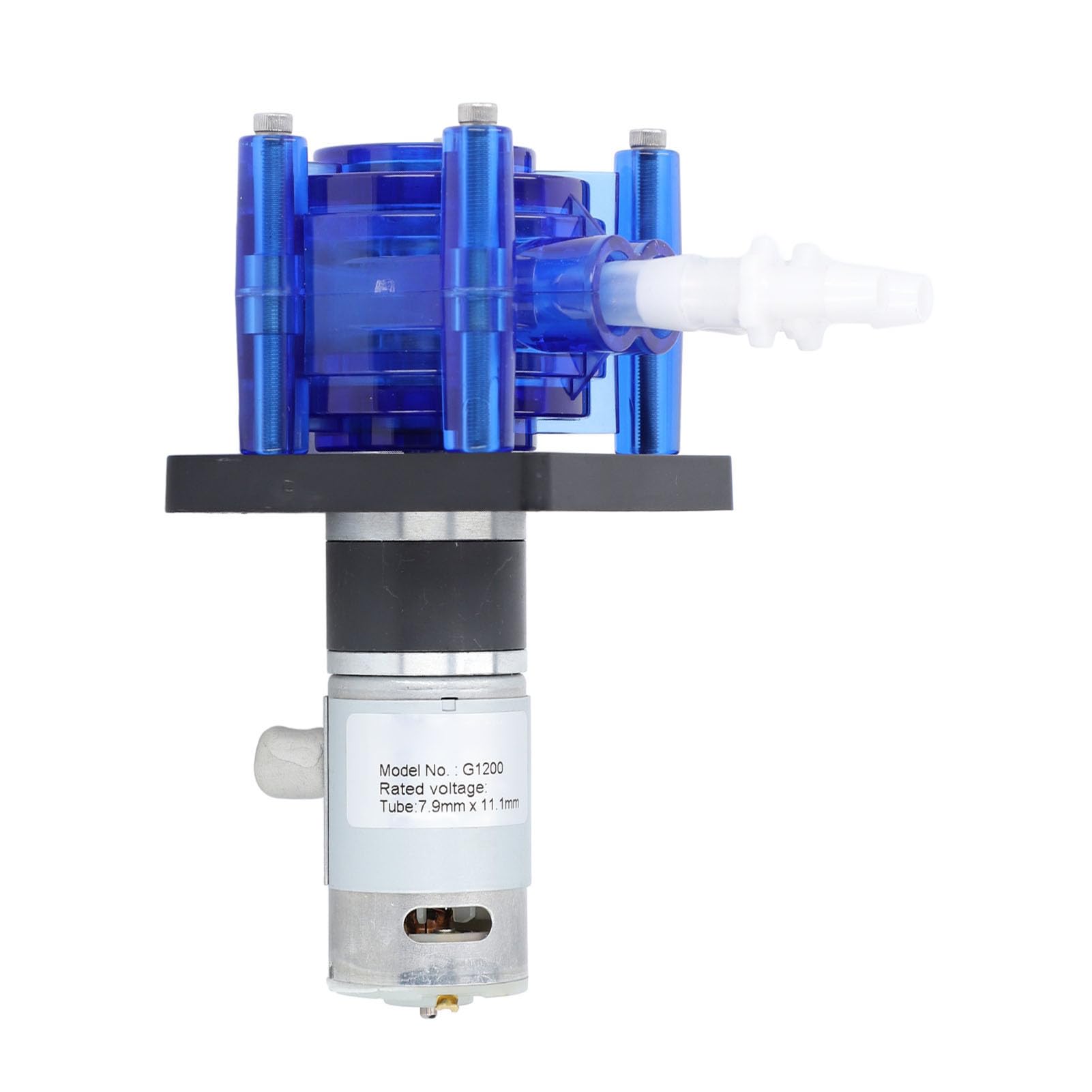 Bomba Peristáltica, Bomba de CC de Circulación de Líquido Autocebante de Alto Flujo de 1200 Ml/min con Ventilador de Refrigeración Incorporado, para Máquina de Llenado de Bebidas (CC 24 V)