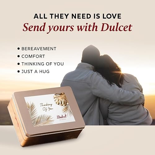 Miniatura 4 de Dulcet Gift Baskets Thinking of You Tasteful Treats - Cesta de regalo llena de productos de panadería gourmet, idea de regalo ideal para esposa,