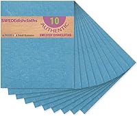 Vista 11 de SWEDEdishcloths - Toallas de esponja de celulosa - Juego de 5 paños suecos (gris)