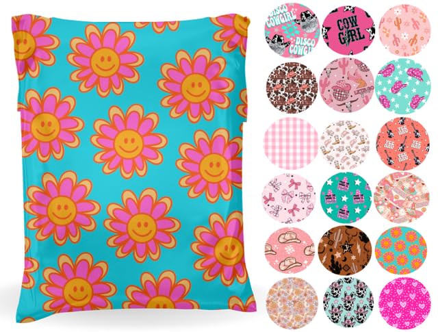 Poly Mailers - 25 Pack, Waterproof, Trendy Chick Mailers 3.15 mil - Heavy Duty, Tear Resistant Mailing Envelopes for small businesses | Cute Shipping