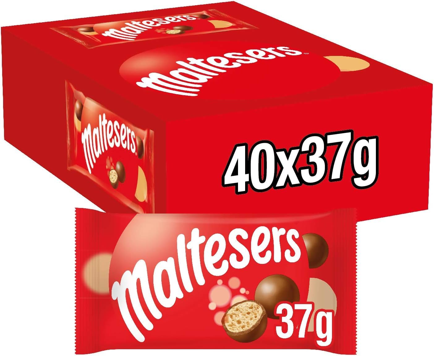 Standard Bag, 37 g - Pack of 40 Chocolate