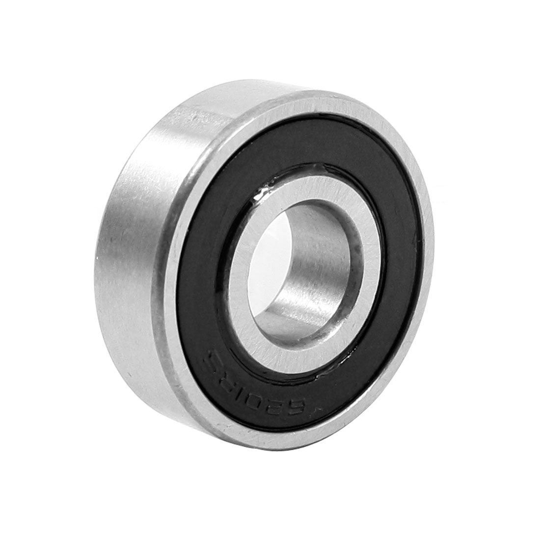 Cojinete 6201RS interior 12 mm fabricado en acero de alta resistencia con doble sello