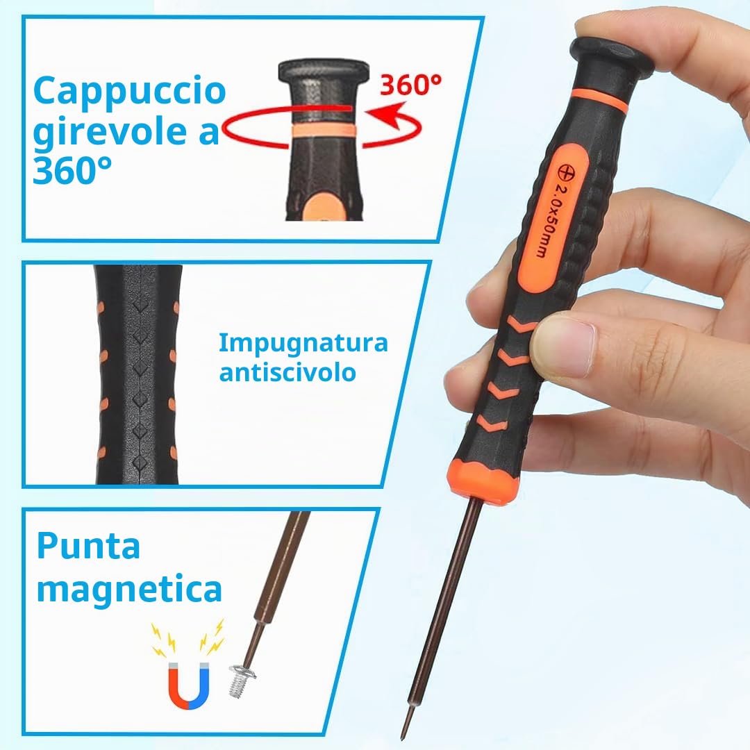 Vite SSD M.2, 19 pezzi viti per montaggio e distanziatore e cacciavite, set di viti PC per scheda madre Nvme Asus Msi Gigabyte