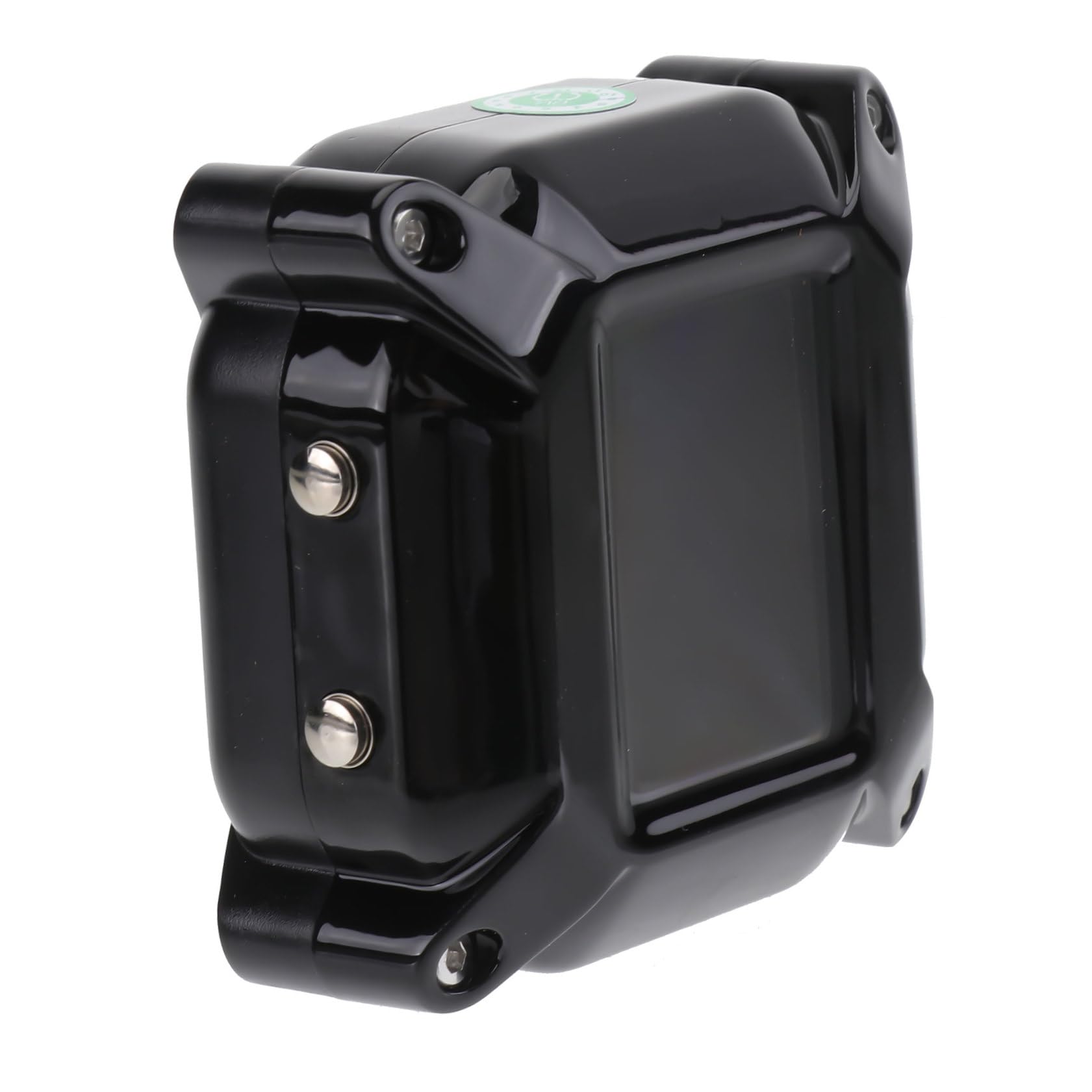 Holibanna Sensor de Presión de Neumáticos Monitoreo en Real de Presión y Temperatura Profesional Material Plástico Negro, Sistema Inalámbrico para Coche