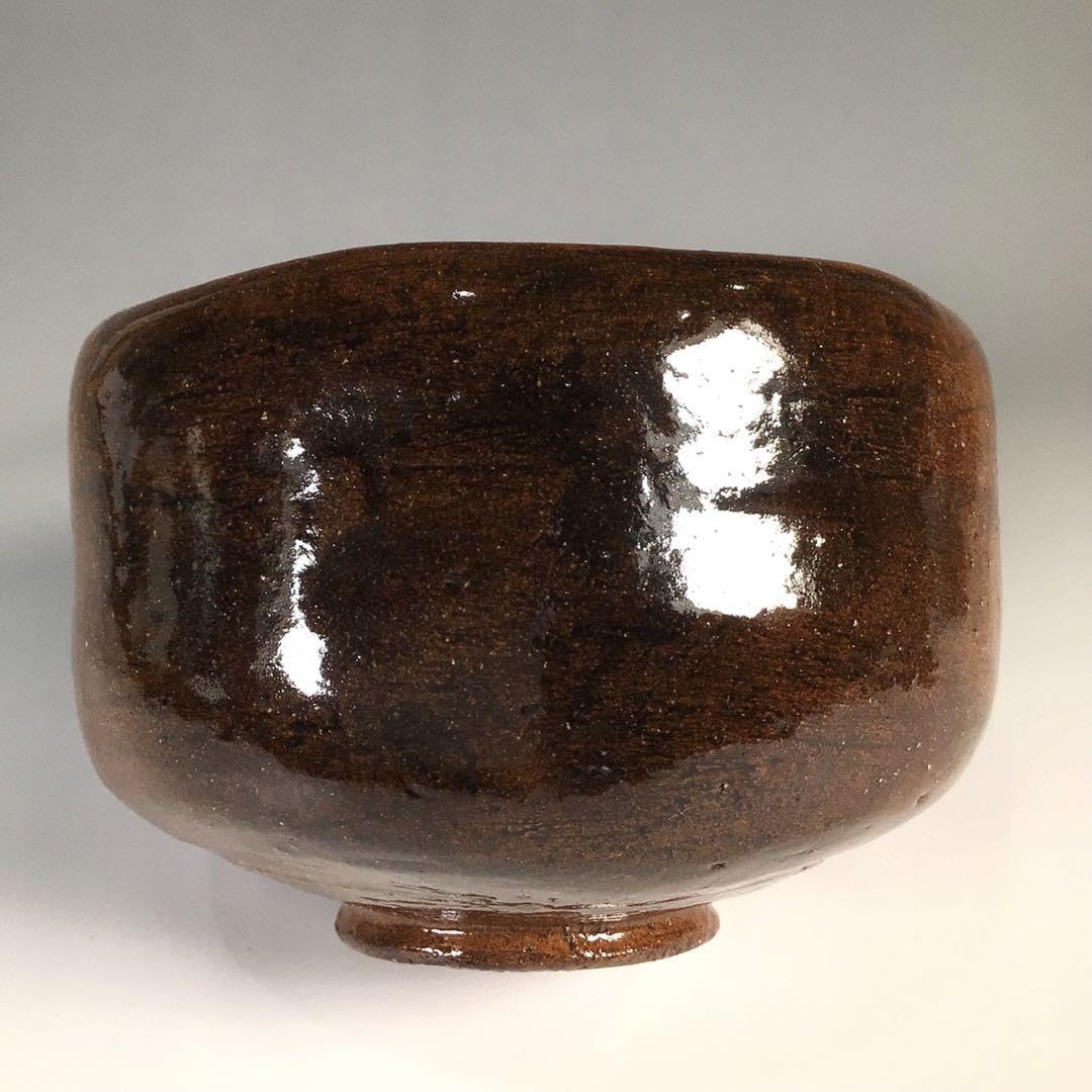 Amazon.co.jp: M49 茶碗 『大樋焼』『大樋長阿弥造』 抹茶碗 共箱