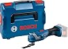 Bosch Professional 18V System Cordless Multi Tool GOP 18V-34 (brushless Motor, Vibration Control, 180 mm Slim Grip, incl. 1x Saw Blade, L-BOXX)