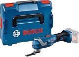 Bosch Professional 18V System Utensile multifunzione a batteria GOP 18V-34 (motore brushless, Vibration Control, impugnatura sottile da 180 mm, incl. 1 lama, L-BOXX, senza batteria/caricabatteria) - 1