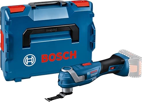 Bosch Professional 18V System Cordless Multi Tool GOP 18V-34 brushless Motor, Vibration Control, 180 mm Slim Grip, incl. 1x Saw Blade, L-BOXX