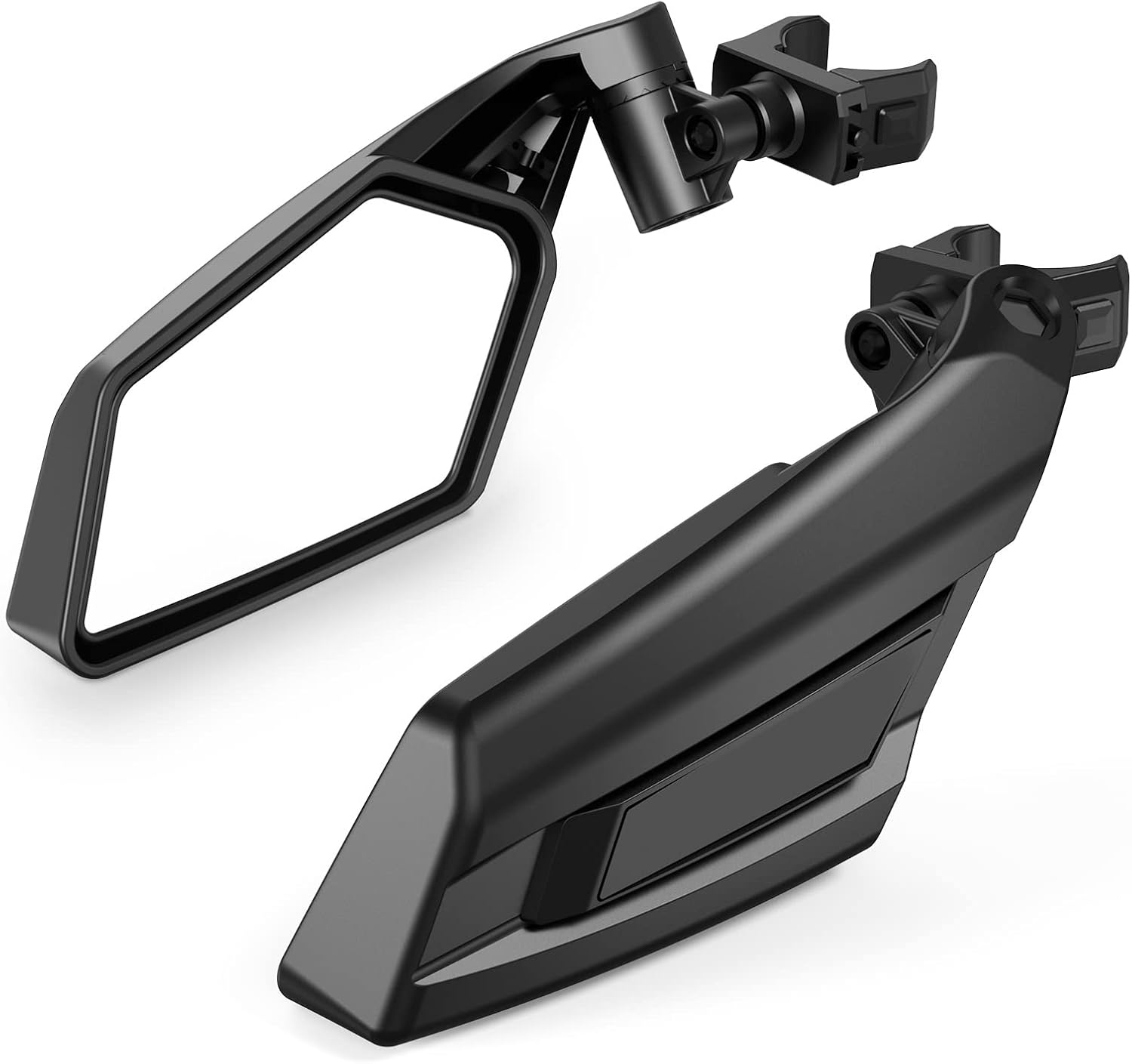 UTV Side Mirrors, TXZSXS RZR Adjustable Side Mirrors with 1.5”2” Roll Bar