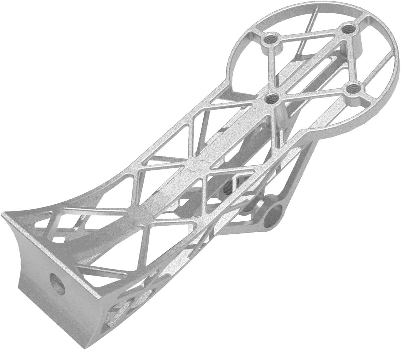 Bike Computer Mount, 3D Printed Titanium Ultra-Light Bicycle Computer Mount for Road Bikes Integrated Handlebar Compatible with Garmin, Wahoo, Bryton, GoPro and Headlight