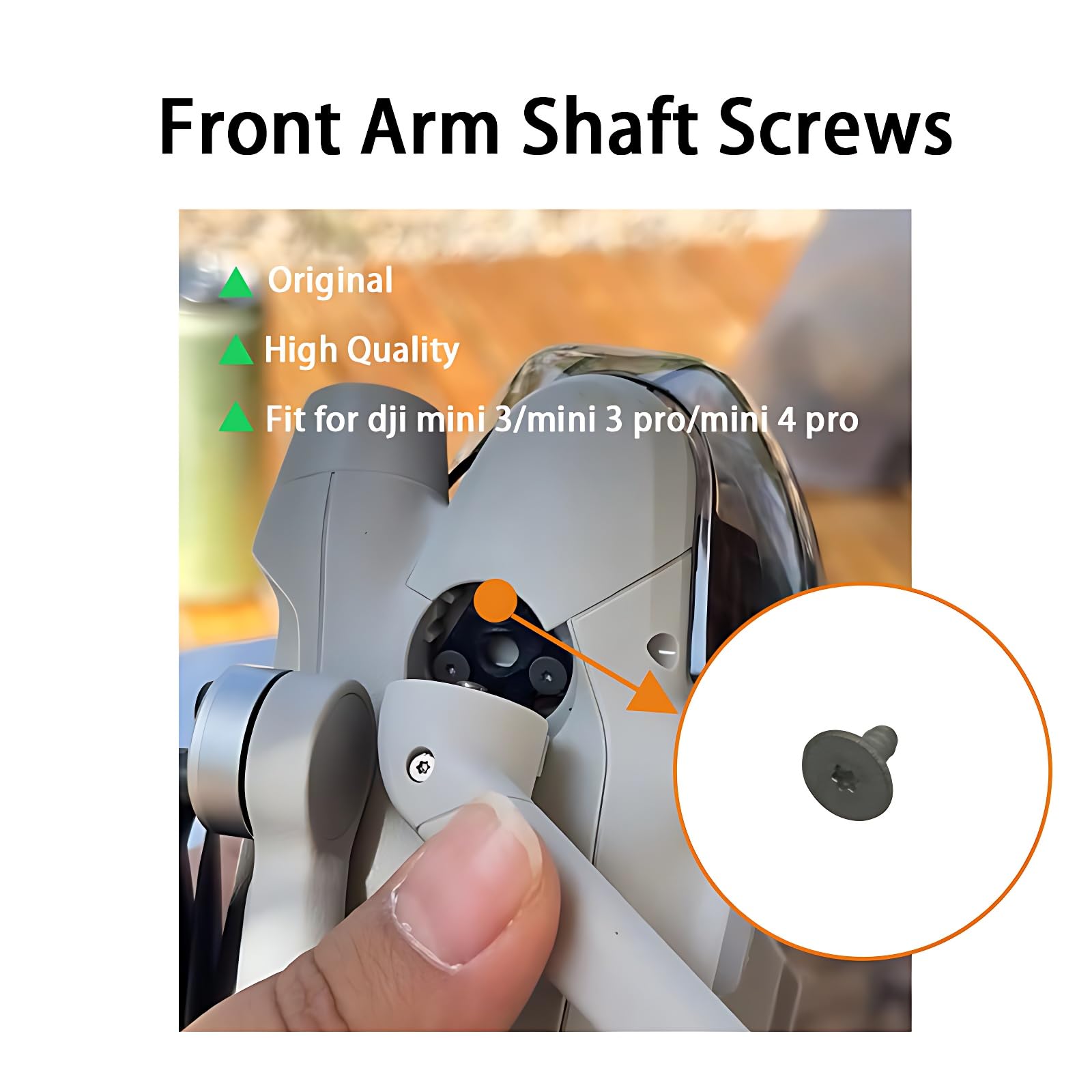 DJI Mini 4 Pro - Arm Axis - Front