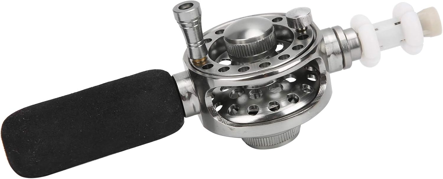 Gavigain Metal Fishing Reel 2+1 Bearings High Speed Raft Wheel with Handle Accessory for Fishing Enthusiasts