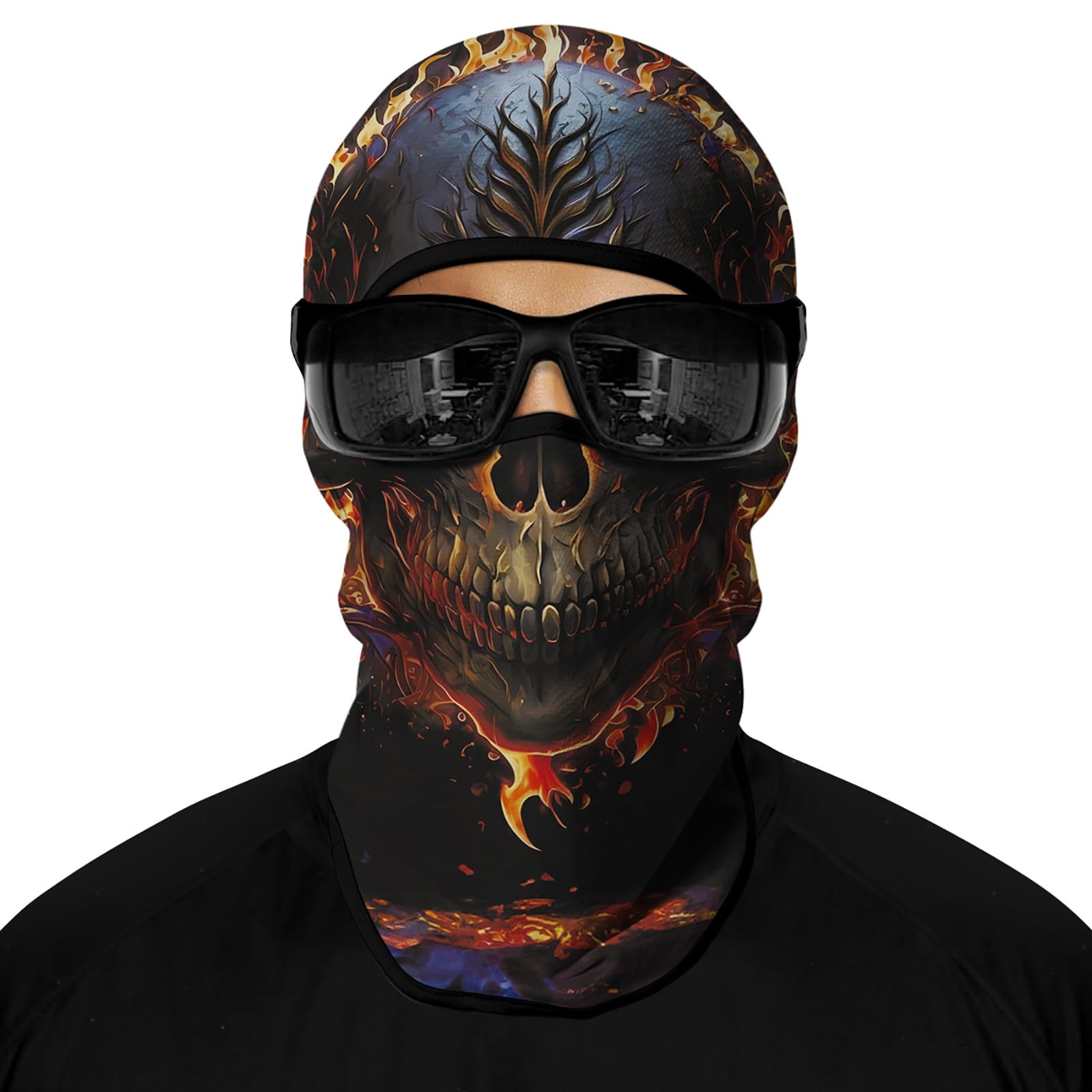Venswell 3D Balaclava Ski Mask Cool Skull Animal Full Face Mask Cycling/Motorcycle/Halloween