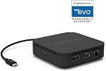 Belkin Thunderbolt 3 Dock Core with Thunderbolt 3 Cable - USB C Hub - 7-in-1 Docking Station for Macs & Windows, 60W Upstream Charging, with Gigabit Ethernet, Displayport & Audio Ports