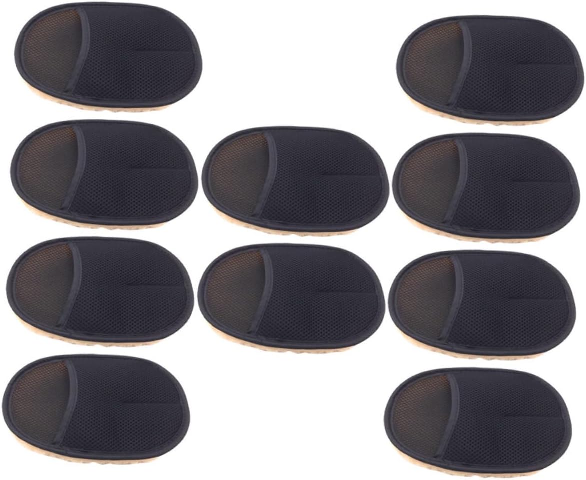 MAGICLULU 10pcs Plush Car Cleaning Mitts Soft Single-Sided Wash Gloves for Vehicle Care for Washing Waxing and Polishing and Compact Automotive Cleaning Supplies