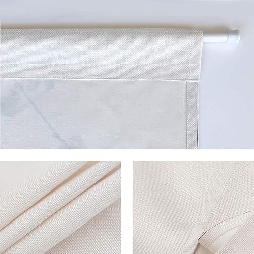 Miniatura 6 de Cortina de puerta floral japonesa, cortinas de puerta de flores Noren, cortina de puerta de lino, tapiz para cocina, bistró, 33.5 x 55 pulgadas