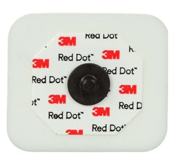 3m Red Dot Monitoring Electrode - Model 2560 - Bag of 50