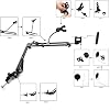 Microcase 3in1 Movable Design Professional Microphone Stand + Pop Filter + Phone Holder - AL2552