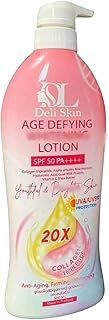 Deli Skin - Loción antienvejecimiento, SPF 50...