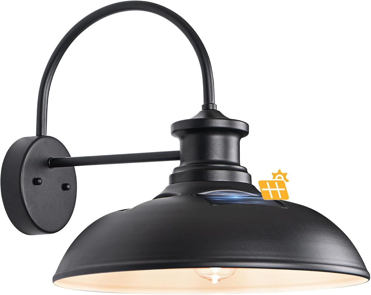 16 Inch Extra Large Solar Barn Light