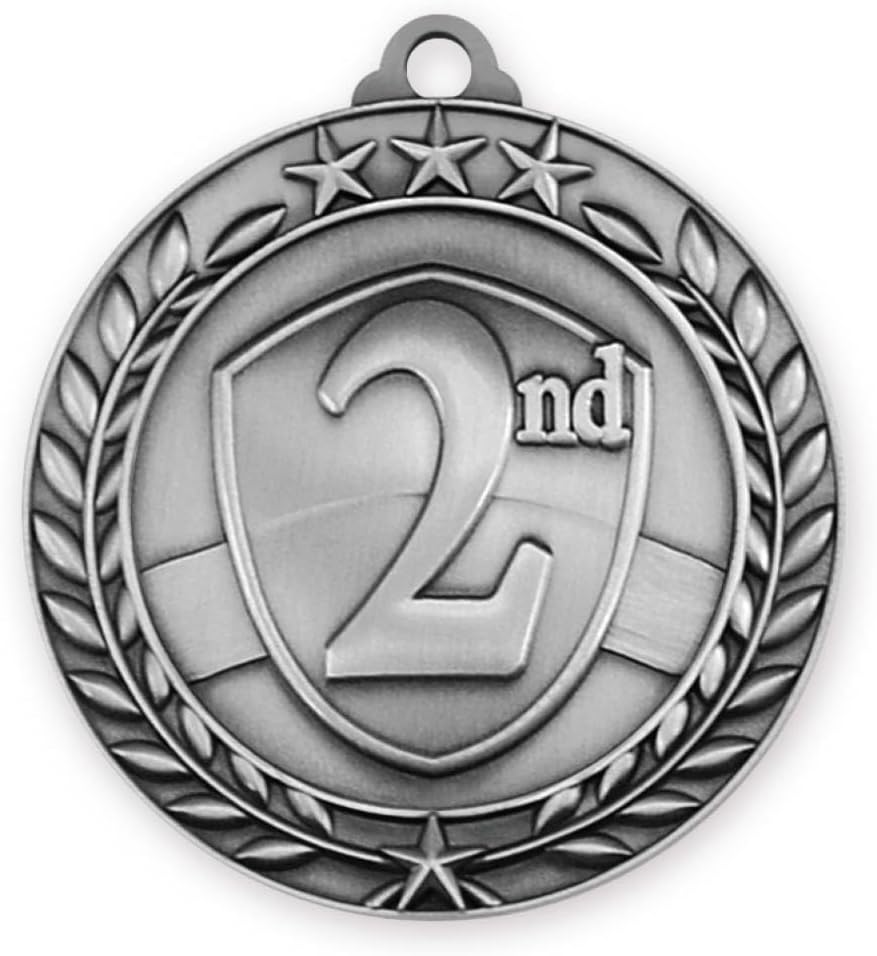 1st, 2nd and 3rd Place Award Medals - Multiple Options in Quantities 1-50 -Custom Neckbands