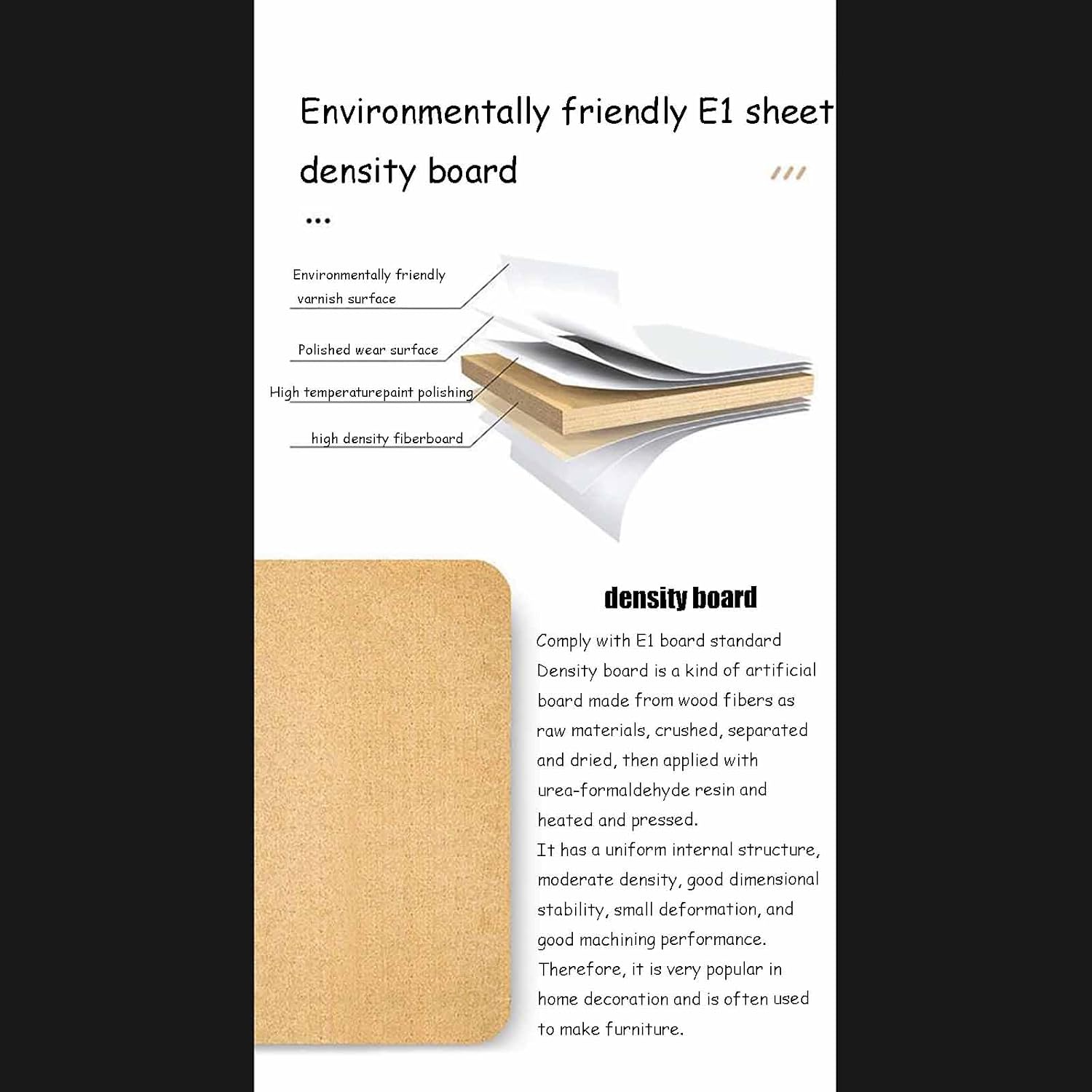 Computer Desk, Vanity Desk, Bedside Tables,Family Dining Room Furniture Set, 1 Table, Kitchen Bar Balcony Bedroom Library Billiards Hall Office 13