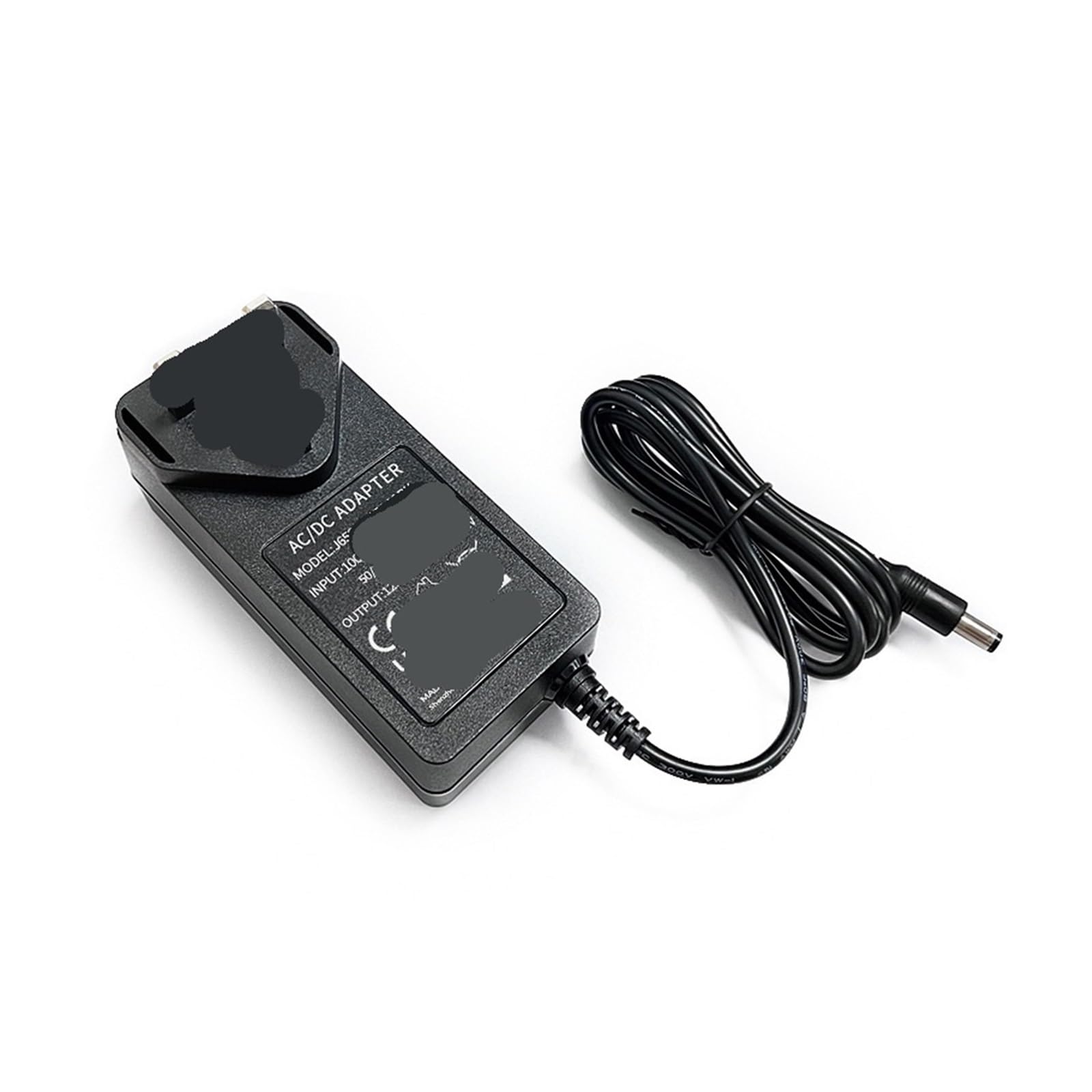 Transformateur 12V 5A DC 5.5x2.1mm mâle pour caméra de surveillance et routeur - 4