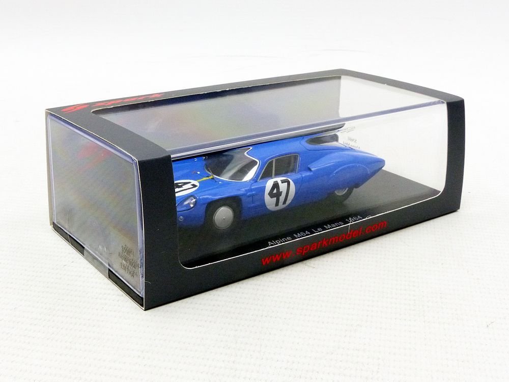 SPARK-MODEL S5487 Echelle 1/43 | ALPINE M64 N 51 24h LE MANS 1965 G