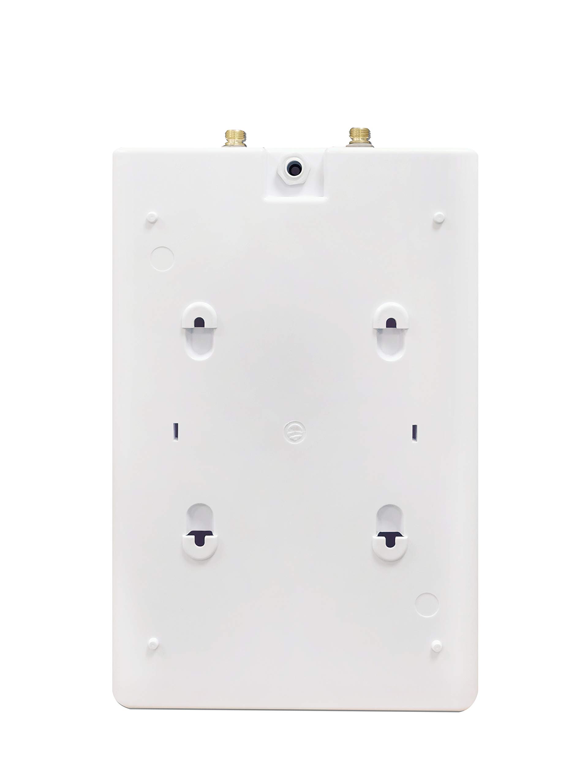 Thermoflow Ensemble de chauffe-eau sous-évier UT 5 Ovalis | Chauffe-eau sous-évier avec mitigeur basse pression 5 l de volume | Raccord G 3/8" | 35 - 75 °C | 65 °C en 10 min.
