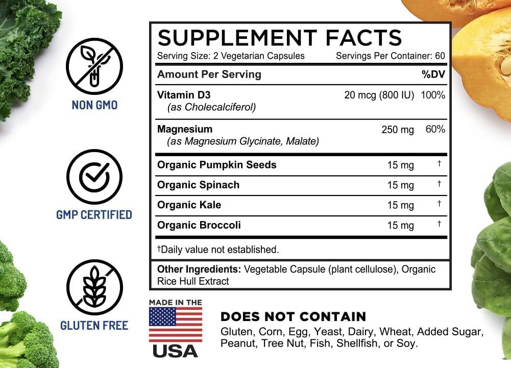 FarmHaven Milk Thistle Capsules + Turmeric Curcumin with BioPerine Black Pepper Magnesium Glycinate & Malate