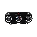 INFINAUTO No.68105021AE/68105021AF Climate Control Module for Ram 2500 3500 2013-2018 Heater A/C Climate Control Panel Black