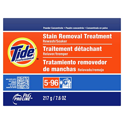Image of Tide Professional Stain Removal Treatment Powder, 7.6 Oz Box, 14 /Carton