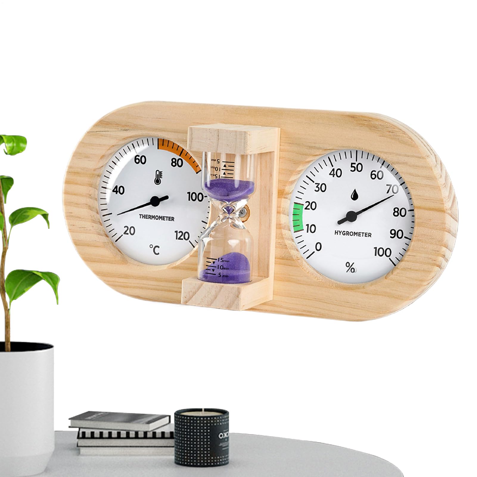 Piaseczny Timer Do Sauny Miernik Wilgotności